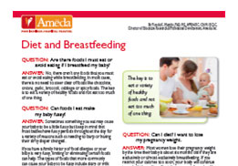 Breastfeeding diet Preview Graphic
